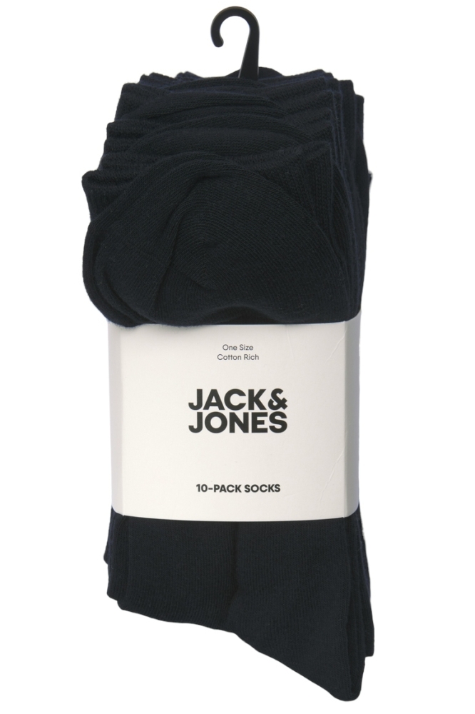 JACJENS SOCK 10 PACK NOOS 12125756 BLACK